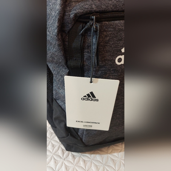 Adidas Dark Gray Men's Backpack - Picture 3 of 10
